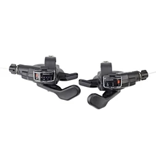 GEAR SHIFTERS SET -FOR MTB - SRAM TRIGGER X3 3x7 Speed. BLACK (PAIR)