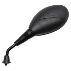 RETROVISEUR ADAPTABLE KEEWAY 50 F-ACT, FOCUS, HURRICANE, MATRIX / GENERIC 50 IDEO, XOR / PEUGEOT 125 LXR  NOIR GAUCHE M8/125 NOIR (HOMOLOGUE CE)  -VICMA-