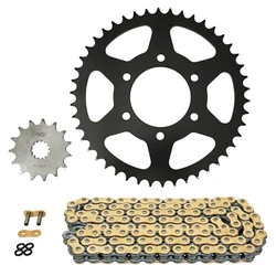KIT CHAINE ADAPTABLE KAWASAKI 650 Z650 2017>, NINJA 2017>, ER-6N 2006>2016, KLE VERSYS 2007> 520 15x46 (DIAM COURONNE 80/104/10.5) (DEMULTIPLICATION ORIGINE) -AFAM