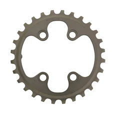 CHAINRING FOR MTB 4 ARMS - Ø64 FOR SHIMANO XT M8000 DOUBLE 28 Teeth-Internal 11 Speed.