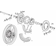 Roue arrière