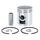 PISTON FOR MOPED PEUGEOT 103 MVL, SP, RCX, SPX, VOGUE Ø 39,88mm (Marked A) -SELECTION P2R