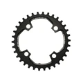 CHAINRING FOR MTB-FOR SINGLE- 34T. Ø94 BLACK -ALUMINIUM- 7075 STRONGLIGHT -4 ARMS- for SRAM X01 11 Speed- Thickness 5 mm
