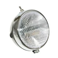 PHARE/PROJECTEUR CYCLO ADAPTABLE PEUGEOT/MBK ROND NOIR AVEC INTERRUPTEUR -SELECTION P2R