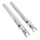 FOURREAU DE FOURCHE CYCLO ADAPTABLE PEUGEOT 103 SP, SPX CHROME (LIVREE AVEC RESSORT) (PAIRE)  -SELECTION P2R-