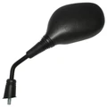 RETROVISEUR ADAPTABLE PEUGEOT 50 TWEET 2010>2018, 125 TWEET 2010> / SYM 50-125 SYMPHONY 2009>2016  GAUCHE NOIR (OE 88120APA000) (HOMOLOGUE CE)  -SELECTION P2R-