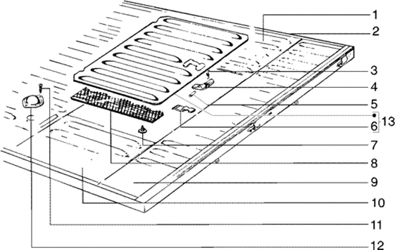 Abattant D'inspection Moteur