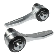 GEAR SHIFTERS SET-FOR ROAD BIKE- SUNRACE FOR BRAZE-ON BOSS- 3x6 speed (PAIR)