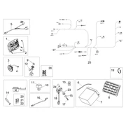 Circuit electrique arrière