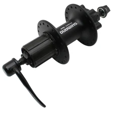 WHEEL HUB- REAR FOR MTB- SHIMANO M475 DISC BLACK 36 spokes- 10/9SPEED.