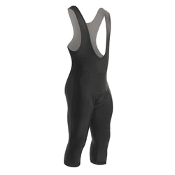 CUISSARD COURT GIST KNICKERS MOLLETON MI-SAISON AVEC BRETELLES (SOUS LE GENOU) NOIR S -5154