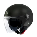 CASQUE JET MT STREET S UNI NOIR MAT XL (ECE 22.06)