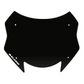 PARE-BRISE/SAUTE VENT MAXISCOOTER POUR YAMAHA 560 TMAX 2022> COURT FUME FONCE (H 315 mm - L 410 mm)  -MALOSSI-