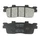 BRAKE PADS -POLINI FOR KYMCO 300 DOWNTOWN I, 125 SUPER DINK IE, 125 X-TOWN 2016> / KAWASAKI 300 J, 125 J  (L 90mm - H 33.3mm - thk9.8mm)  (174.0103)  (ORIGINAL)