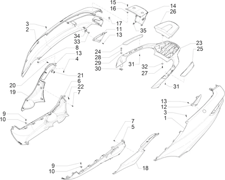 Couvertures laterales - Spoiler