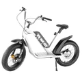 DRAISIENNE ELECTRIQUE RMS E-DRAIS MAX BLANC RAL 9010 MOTEUR 350 W HOMOLOGUE NF EN 14764 (GARDE-BOUE EN OPTION) (DIM 1,65 x 0,83 x 1,18M) -MADE IN FRANCE