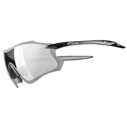 LUNETTES VELO ADULTE GIST PACK MONTURE NOIR VERRES SOLAIRES MIROIR NOIR - PROTECTION 100% UV - UVA - UVB) ULTRA LEGERE (VERRE CAT 3)