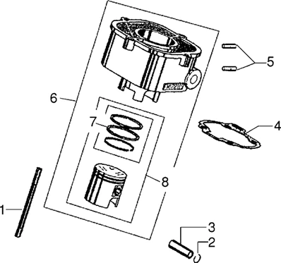 Culasse-Cylindre-Piston