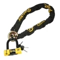 ANTIVOL A CHAINE AUVRAY XTREM LASSO 1.20M MAILLON DIAM 13.5mm AVEC U XTREM MINI 52x65mm (DIAM 16mm) (CLASSE SRA CHAINE + U)