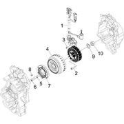 Volant magnetique
