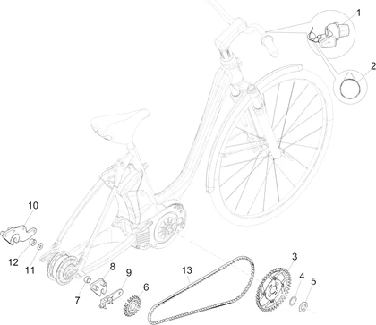 Changement de vitesse (NUVINCI MECH)