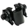 SADDLE RAIL/CLAMP - BLACK
