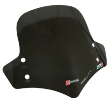 WINDSHIELD FOR MAXISCOOTER KYMCO 125 AGILITY PLUS R16 2016> (SHORT-DARK SMOKED)  -FACO-