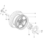 Roue arrière 