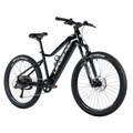 VELO ELECTRIQUE/VAE VTT 27,5 LEADER FOX ARIMO 2024 HOMME NOIR BRILLANT 9V MOTEUR ROUE AR BAFANG 36V 45Nm BATTERIE 20Ah (16'' - H42cm - TAILLE S - POUR ADULTE DE 158cm à 168cm)
