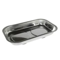 RECIPIENT/GAMELLE/BAC MAGNETIQUE RECTANGULAIRE POUR RECEVOIR LES VIS AU DEMONTAGE (LONG 240mm - LARG 140mm) AVEC CAOUTCHOUC ANTI-DERAPANT  -BUZZETTI-  (0545) (GAMELLE)