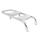 PORTE BAGAGE CYCLO ADAPTABLE MBK 51 CHROME -SELECTION P2R