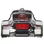 FEU ARRIERE SCOOT LEXUS NOIR ADAPTABLE MBK 50 BOOSTER NG/YAMAHA 50 BUMP AVEC CLIGNOTANTS **  -REPLAY-