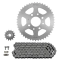 KIT CHAINE ADAPTABLE KTM 125 DUKE 2011>2013  520  14x45  (DEMULTIPLICATION ORIGINE)  -SUPERSPROX-
