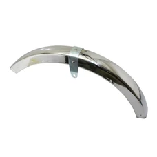 GARDE BOUE AV CYCLO ADAPTABLE PIAGGIO 50 CIAO PX CHROME (OEM 188746)   -SELECTION P2R-
