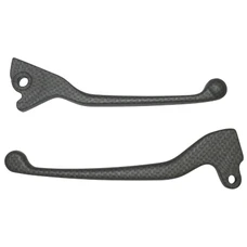 BRAKE LEVER FOR SCOOT FOR GILERA 50 STALKER WITH REAR DRUM BRAKE- CARBON (PAIR)-VICMA -