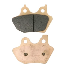 PLAQUETTE DE FREIN CL BRAKES POUR HARLEY-DAVIDSON 1450 DYNA 2000>2006,  ELECTRA-GLIDE 2000>2006, FLST 2000>2006 AV+AR,1584 FXST 2007>, 1584 SOFTAIL 2007, ROAD KING  AV (1 JEU DE 2 PLAQUETTES) (2958 A3+ CUSTOM METAL FRITTE)