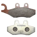 BRAKE PADS - "PIAGGIO GENUINE PART" 125-350-500 X10 FRONTANT GAUCHE, 125-300 VESPA GTS ABS FRONT LEFT (PAIR)  -668021-