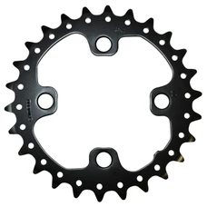 PLATEAU VTT 4BRA D.64 POUR SHIMANO SLX M675/ XT M785 DOUBLE 26DTS INTERIEUR ORIGINE 10V.