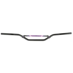 GUIDON 50 A BOITE KRM PRO RIDE DIAM 22,2mm ALU NOIR/VIOLET