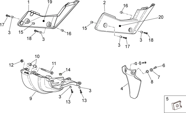 Carrosserie centrale