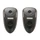 PAD SCOOT REPLAY POUR MBK 50 STUNT AV/YAMAHA 50 SLIDER NOIR AV AVEC LEDS BLANCHES (PAIRE)