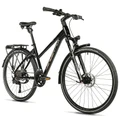 VELO MUSCULAIRE VTC 28 LEADER FOX ESPIRIT 2025 FEMME NOIR 9V CADRE ALU 20 POUCES (TAILLE ADULTE 178 à 185 cm)