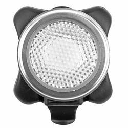 TAILLIGHT ON BATTERY ON SEAT POST NEWTON LIGHT22AT COB LEDS - 30 LUMENS - SILVER/BLACK- RECHARGABLE ON USB (LIGHTS RED+BLUE, FUNCTIONS FIXED LIGHT, EMERGENCY,FLASHING)