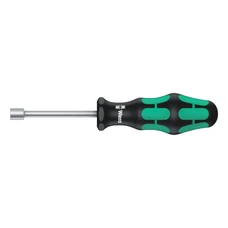 WERA 395 HOLO NUTDRIVER Ø 10 mm BLACK/GREEN (sold per unit) - German tools for workshop.