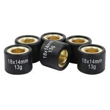 GALET/ROULEAU MAXISCOOTER MAGNETI MARELLI 18x14 13,0g (x6) POUR SCOOTER 125 CHINOIS/PEUGEOT 125 TWEET/ KYMCO 125 DINK-STREET, AGILITY/SYM 125 FIDDLE, GTS MAGNETI MARELLI