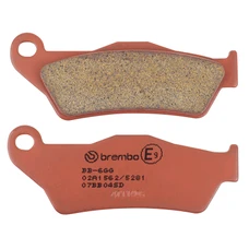 PLAQUETTE DE FREIN BREMBO POUR KTM 250 SX 1996> AV, 450 EXC-F 2012> AV / SHERCO 450 SE F 2014>2019 / STARK FUTURE VARG EX 2025> AV (OFF ROAD METAL FRITTE) -07HO48SD