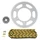 KIT CHAINE ADAPTABLE DERBI 50 GPR RACING 2004>2005, 50 GPR 2004>2005 420 14x53 (DIAM COURONNE 108/123/6.5) -AFAM