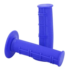 REVETEMENT POIGNEE AVOC MOTO OFF ROAD MX2 BLEU CLOSED END 115mm (CROSS/MX) (PAIRE)