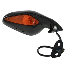 RETROVISEUR ADAPTABLE MV AGUSTA 1000 F4 2004>2006  GAUCHE NOIR (OE 80BOA3228) (HOMOLOGUE CE)  -SELECTION P2R-