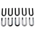 LETTER FOR LICENSE PLATE TIFLEX ALUMINIUM 45mm U (SOLD PER 10)